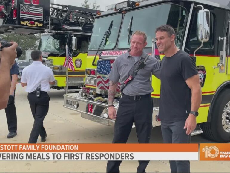 Mike Alstott Family Foundation to Provide Thanksgiving Meals to Local Firefighters